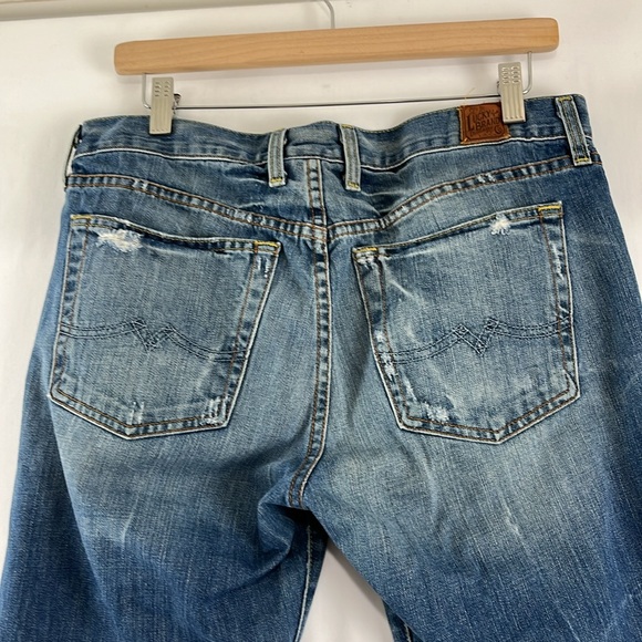 Lucky Brand Low-Rise Distressed Sweet N' Low Flare Jeans - Picture 7 of 12
